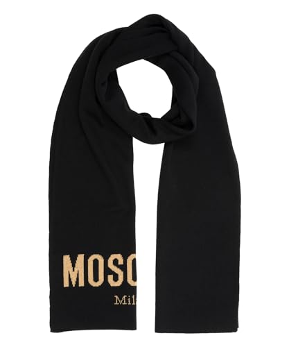 Moschino damen Wollschal black im Sale