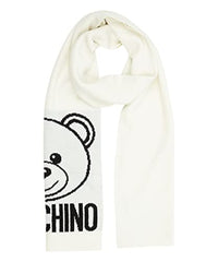 Thumbnail for Moschino damen teddy bear Wollschal white im Sale