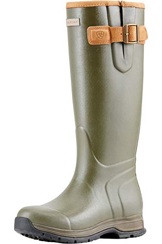 Ariat Burford Insulated Welly 41.5 Olive im Sale