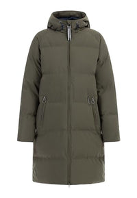 Thumbnail for Schmuddelwedda Women's Winter Jacket Wattierter Wintermantel, Militäroliv, XL im Sale