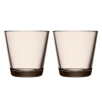 Thumbnail for Iittala 1051119 Kartio 2-er Set Gläser, 21cl, Leinen, Glas im Sale