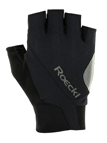 Roeckl Sports Fahrradhandschuh Ivory, High Performance Unisex Fingerhandschuh, Schwarz 10.5 im Sale