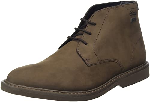 Clarks Herren AtticusLTHiGTX Chukka Boot, Dark Brown Nub, 41 EU im Sale