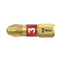 Thumbnail for WERA-WERK HERMANN WERNER GMBH & CO.KG 56404 Bit PH Gr.3 L.25mm BiTor 851/1BDC diamantbesch. WERA Antrieb C6,3