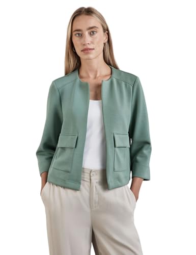 STREET ONE Damen A321942 Offene Jacke, Seafoam Green, 42 im Sale