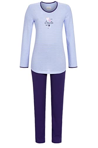 Ringella Damen Pyjama mit Motivdruck Blue Bell 46 3511209,Blue Bell, 46 im Sale