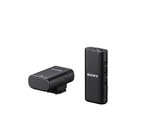 Sony ECM-W2BT Drahtloses Mikrofon mit Bluetooth-Verbindung, schwarz im Sale