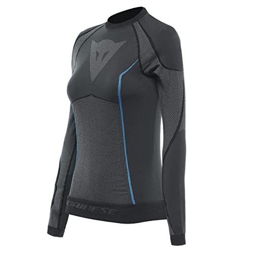 Dainese Damen Dry LS Lady Baselayer-Shirt, Schwarz/Blau, XS/ im Sale