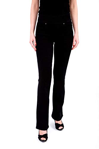 Joseph Ribkoff Black Denim Pant Style 181964 (46) im Sale