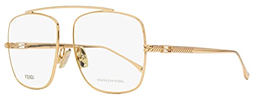 FENDI optischer Rahmen FF 0445 DDB Damenfarbe Gold Größe 57 mm im Sale