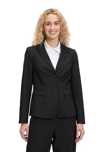 Betty Barclay Damen Kurzblazer Langarm Schwarz,48 im Sale