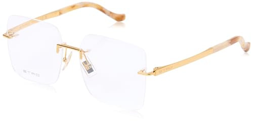 ETRO Damen 0036 Sonnenbrille, Gelb Gold, 70 im Sale