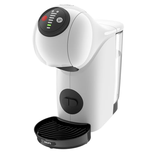 NESCAFÉ Dolce Gusto Genio by KRUPS, Kaffeekapselmaschine, 15 Bar, ultra-kompakt, Hochdruck, über 30 Kaffeekreationen, wählbare Getränkegröße, Auto-Abschaltung, weiß, KP2431 im Sale