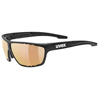 Thumbnail for uvex sportstyle 706 CV V - Sportbrille für Damen und Herren - selbsttönend & verspiegelt - konstraststeigernd - black matt/red - one size im Sale