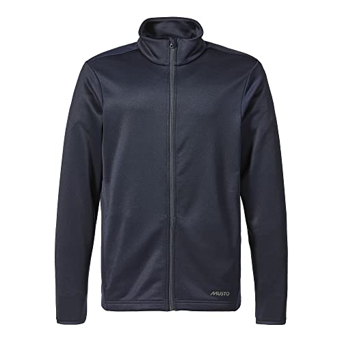 Musto Herren Essential 1/2 Zip Pullover, 597 Navy, im Sale