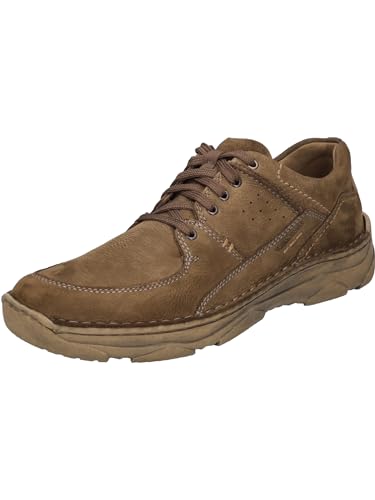 Josef Seibel Herren Bequemschuhe Liam 01,Weite H (Weit),Wechselfußbett,bequem,Schnuerschuhe,Schnuerer,straßenschuhe,Camel,40 EU im Sale