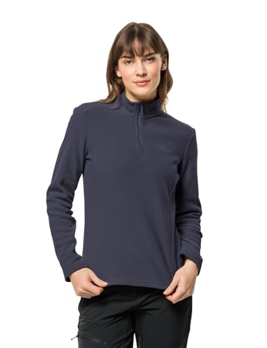 Jack Wolfskin Damen Taunus HZ W Fleecepullover, Graphite, M im Sale