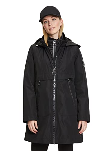 Betty Barclay Damen 4 in 1 Jacke mit Funktion Schwarz,38 im Sale