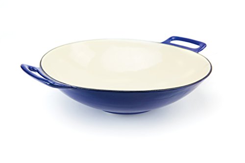 Broil King Broil KingWok Porzellan-Emailliert, 35,5cm Ø, 9,5cm hoch. Grill-/Grillzubehör, Edelstahl, 5 x 5 x 5 cm