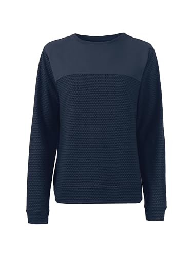 s'questo Sweatshirt Sweatshirt, Rundhalsausschnitt, lässig, bequem, schön, Rot navy Soquesto Kollektion sweet soul im Sale