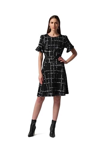 Joseph Ribkoff Dress 233004 | | Black, White im Sale