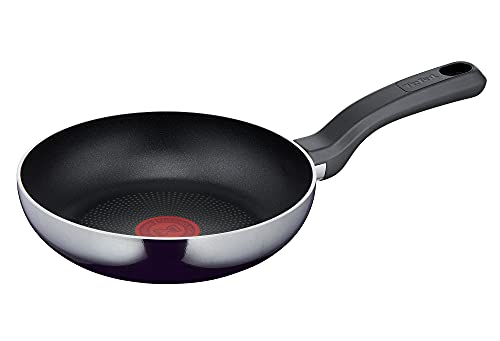 Tefal Resist Bratpfanne 20 cm, Antihaftversiegelung,Thermo-Signal bei idealer Brattemperatur, verstärkte Außenschicht, nicht induktionsgeeignet, spülmaschinengeeignet, D52602 im Sale