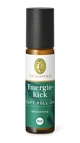 PRIMAVERA Duft Roll-On Energiekick bio 10 ml - Douglasfichte, Weißtanne und Grapefruit - Aromaöl, Duftöl, Aromatherapie für unterwegs - aktivierend - vegan im Sale