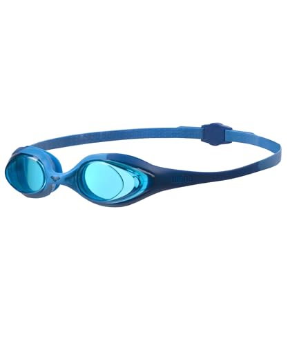 arena Spider Junior Schwimmbrille für Kinder, Schwimmbrille mit Anti-Beschlag und UV-Schutz, Selbstjustierender Nasensteg, Hypoallergene Silikondichtungen im Sale