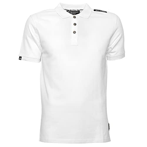 Roberto Geissini Polo Basic Men - White im Sale