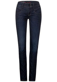 Thumbnail for Street One Damen Slim Jeans Style Jane, Mid Indigo Random Wash, 32W / 32 im Sale