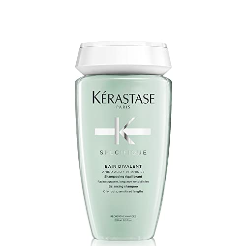 Kérastase Shampoo für fettige Kopfhaut und strapazierte Längen, Ausgleichendes und klärendes Haarbad, Bain Divalent, Spécifique, 250 ml im Sale