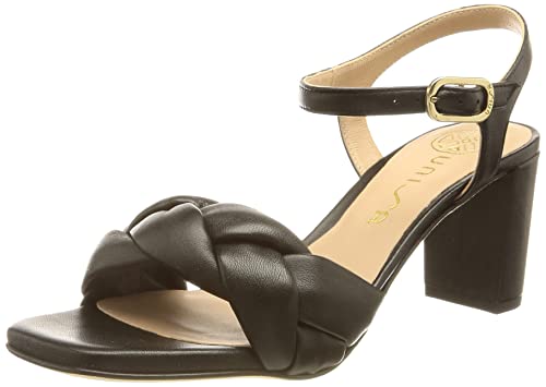 Unisa Damen MONSUL_NS Sandale mit Absatz, Black, EU im Sale