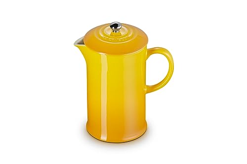 Le Creuset Kaffeebereiter aus Steinzeug, 1 L, Nectar, 60706086720003 im Sale