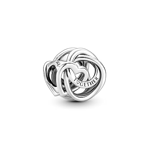 Pandora Charm Always Together Verschlungene Herzen Silber 791507C00 im Sale