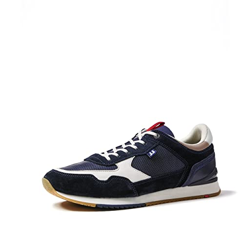 LLOYD Herren Schnürschuhe EMILIAN, Männer Low-Top Sneaker,lose Einlage,sportlich,Schnuerschuhe,Schnuerer,Shoes,Navy/Static/Blue/GHOBI,42.5 EU / 8.5 UK im Sale