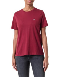 Thumbnail for GANT Damen REG Shield SS T-Shirt, Caramel BEIGE, im Sale