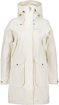 Thumbnail for Didriksons W Thelma Parka 9 Weiß - Schlichter wasserdichter Damen Parka, Größe 40 - Farbe Cream White