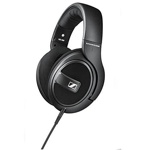 Sennheiser HD 569 Around-Ear-Kopfhörer mit geschlossener Rückseite, Schwarz im Sale