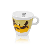 Thumbnail for Douwe Egberts Design Tasse Kaffee Becher Kaffeetasse Gelb Porzellan 250 ml im Sale