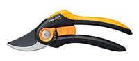 Thumbnail for Fiskars Bypass-Gartenschere, Plus SmartFit, P541, Für frische Äste und Zweige, Antihaftbeschichtet, Edelstahl-Klingen, Länge: 20,1 cm, Schwarz/Orange, 1057169