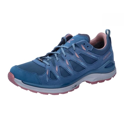 LOWA Halbschuh Innox EVO II GTX Ws stahlblau/Altrosa 40 im Sale