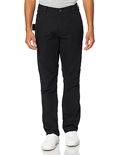 Carhartt Herren Rugged Flex Straight Fit Duck Tapered Leg Arbeitshose, Schwarz, W30/L30 im Sale