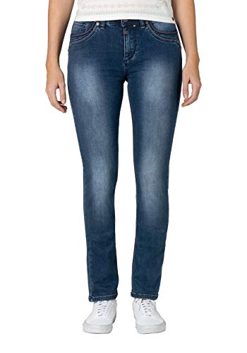 Timezone Damen Tahila Womenshape Slim Jeans, Blau (Bright Blue Wash 3151), W25/L32 im Sale