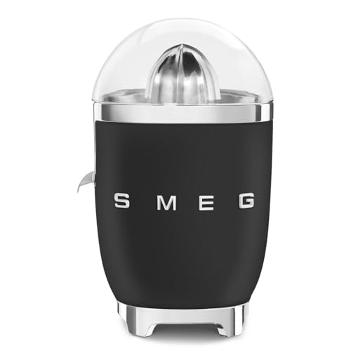 SMEG - Espremedor de Citrinos Anni 50, Preto Mate CJF01BLMEU im Sale