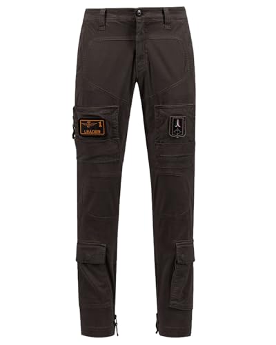 Aeronautica Militare Anti-G Hose PA1557, Herren, Cargohose, 39316 Dark Musk, im Sale