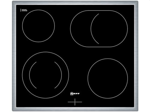 Neff MR 1342 N Kochfeld Elektro /Glaskeramik / 58.3 cm / Gesamtanschlußwert 7800 W / schwarz im Sale