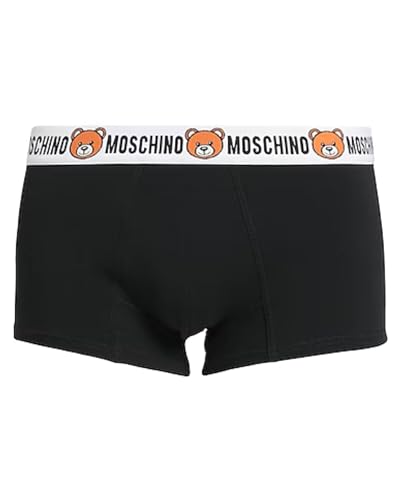 MOSCHINO Underbear Set 2 Boxershorts Baumwolle Schwarz, Schwarz , XL im Sale