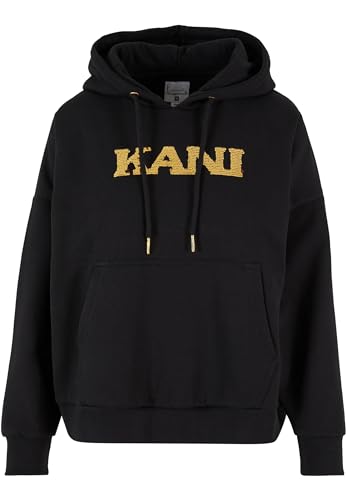 Karl Kani Damen KW213-059-1 Retro Sequins OS Hoodie black S black