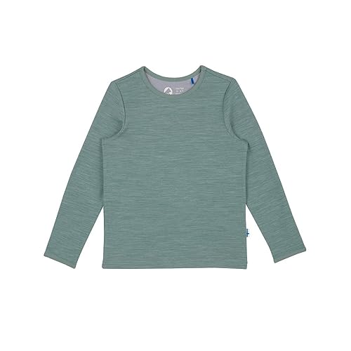 Finkid Kinder Taamo Soft Longsleeve, green bay, EU 90-100 im Sale