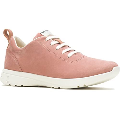 Hush Puppies Damen Gutes Schnürleder Sneaker, Rose, 40.5 EU